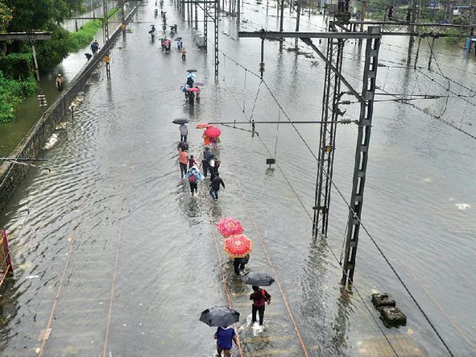 Stopping the rain stops! Flooding in Palghar | पाऊस थांबता थांबेना! पालघरमध्ये पूरस्थिती Stopping the rain stops! Flooding in Palghar | पाऊस थांबता थांबेना! पालघरमध्ये पूरस्थिती