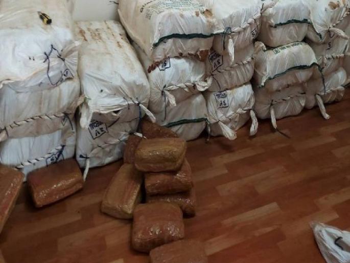 975 kg ganja worth Rs 1.95 crore seized; - Operation of Directorate of Revenue Intelligence Nagpur Unit | १.९५ कोटी रुपये किमतीचा ९७५ किलो गांजा जप्त; - महसूल गुप्तचर संचालनालय नागपूर युनिटची कारवाई 975 kg ganja worth Rs 1.95 crore seized; - Operation of Directorate of Revenue Intelligence Nagpur Unit | १.९५ कोटी रुपये किमतीचा ९७५ किलो गांजा जप्त; - महसूल गुप्तचर संचालनालय नागपूर युनिटची कारवाई