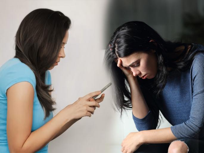 Mobile Posture Cause Mental Problems mobile posture and mental health | तासंतास मान खाली घालून फोन पाहताय? डिप्रेशन- एन्झायटीचा धोका, स्क्रोल करता करता जाल हरवून...