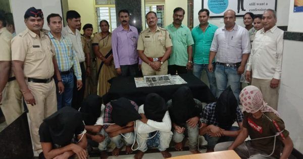 Interstate gang of mobile thieves arrested: Seven arrested | मोबाईल चोरट्याची आंतरराज्यीय टोळी जेरबंद : सात जणांना अटक