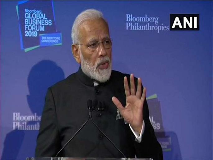 Pm Narendra Modi Speech At Global Business Forum 2019 In New York | भारतात गुंतवणूक करा, ग्लोबल बिझनेस फोरममध्ये नरेंद्र मोदींचे उद्योजकांना आवाहन Pm Narendra Modi Speech At Global Business Forum 2019 In New York | भारतात गुंतवणूक करा, ग्लोबल बिझनेस फोरममध्ये नरेंद्र मोदींचे उद्योजकांना आवाहन