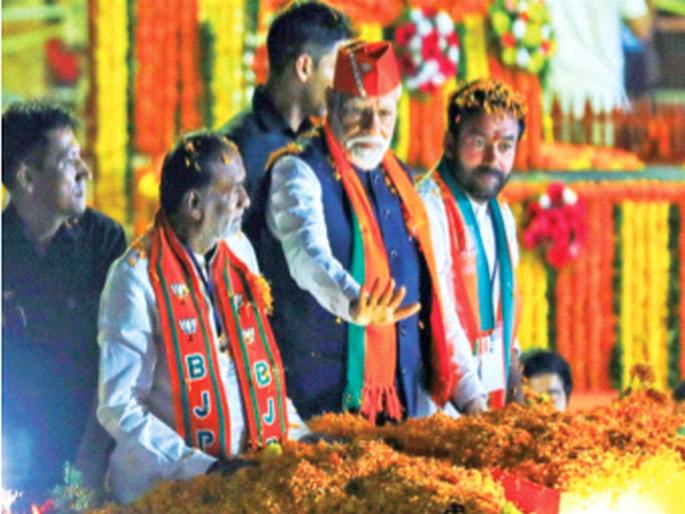 The state will be saved from BRS crisis, corrupt ruling leaders will be jailed: Medhi | बीआरएसच्या कचाट्यातून राज्य साेडविणार, भ्रष्ट सत्ताधारी नेत्यांना तुरुंगात टाकणार : माेदी The state will be saved from BRS crisis, corrupt ruling leaders will be jailed: Medhi | बीआरएसच्या कचाट्यातून राज्य साेडविणार, भ्रष्ट सत्ताधारी नेत्यांना तुरुंगात टाकणार : माेदी