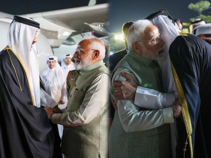 PM Narendra Modi Welcome Amir of Qatar H.H. Sheikh Tamim Bin Hamad Al Thani at Delhi Airport | कोण आहेत शेख तमीम बिन हमद अल थानी?; ज्यांच्यासाठी PM नरेंद्र मोदी प्रोटोकॉल तोडून एअरपोर्टला पोहचले