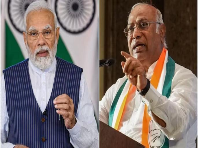 "Doesn't know about Mahatma Gandhi, let alone the Constitution...", Mallikarjun Kharge's anger at Narendra Modi | "महात्मा गांधींबाबत माहित नाही, मग त्यांना राज्यघटनेबाबतही…’’, मल्लिकार्जुन खर्गेंचा नरेंद्र मोदींवर संताप
