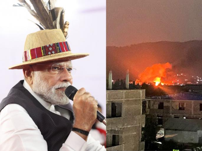 Fresh Manipur Violence: As soon as Narendra Modi came and went...! Violence flared up again in Churachandpur, houses of Kuki leaders burnt down | मणिपूरमध्ये पुन्हा हिंसा; चुराचांदपूरमध्ये कुकी नेत्यांची घरं जाळली! दोनच दिवसांपूर्वी मोदींनी केला होता दौरा Fresh Manipur Violence: As soon as Narendra Modi came and went...! Violence flared up again in Churachandpur, houses of Kuki leaders burnt down | मणिपूरमध्ये पुन्हा हिंसा; चुराचांदपूरमध्ये कुकी नेत्यांची घरं जाळली! दोनच दिवसांपूर्वी मोदींनी केला होता दौरा