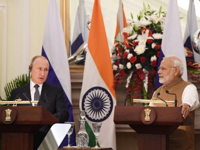The strategy is that India will take its old friend Russia, take the wind out of Donald Trump's tariff war | भारत आपल्या जुन्या मित्राला सोबत घेणार, ट्रम्प यांच्या टॅरिफ वॉरची हवा काढणार, अशी आहे रणनीती   The strategy is that India will take its old friend Russia, take the wind out of Donald Trump's tariff war | भारत आपल्या जुन्या मित्राला सोबत घेणार, ट्रम्प यांच्या टॅरिफ वॉरची हवा काढणार, अशी आहे रणनीती