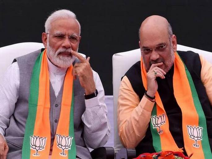 pm modi amit shah magic fading bjp ruled area reduced to 40 percent from 71 percent | मोदी-शहांची हवा ओसरली; आता फक्त 40% भागात भाजपाची सत्ता pm modi amit shah magic fading bjp ruled area reduced to 40 percent from 71 percent | मोदी-शहांची हवा ओसरली; आता फक्त 40% भागात भाजपाची सत्ता