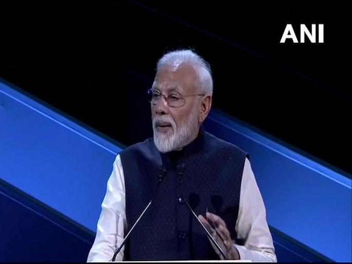 PM Modi's Riyadh visit live: PM delivers keynote address at investment summit | देशाची अर्थव्यवस्था 5 ट्रिलियन करण्याचे लक्ष्य - नरेंद्र मोदी PM Modi's Riyadh visit live: PM delivers keynote address at investment summit | देशाची अर्थव्यवस्था 5 ट्रिलियन करण्याचे लक्ष्य - नरेंद्र मोदी