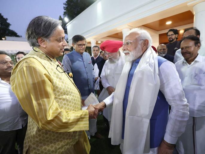 Operation Sindoor: Mission complete! delegation went to expose Pakistan's terrorists around the world have returned; All the Mps met PM narendra Modi | कामगिरी फत्ते! जगभरात पाकिस्तानचा दहशतवादी बुरखा फाडायला गेलेले परतले; सर्व 'सेनापतीं'नी घेतली मोदींची भेट Operation Sindoor: Mission complete! delegation went to expose Pakistan's terrorists around the world have returned; All the Mps met PM narendra Modi | कामगिरी फत्ते! जगभरात पाकिस्तानचा दहशतवादी बुरखा फाडायला गेलेले परतले; सर्व 'सेनापतीं'नी घेतली मोदींची भेट