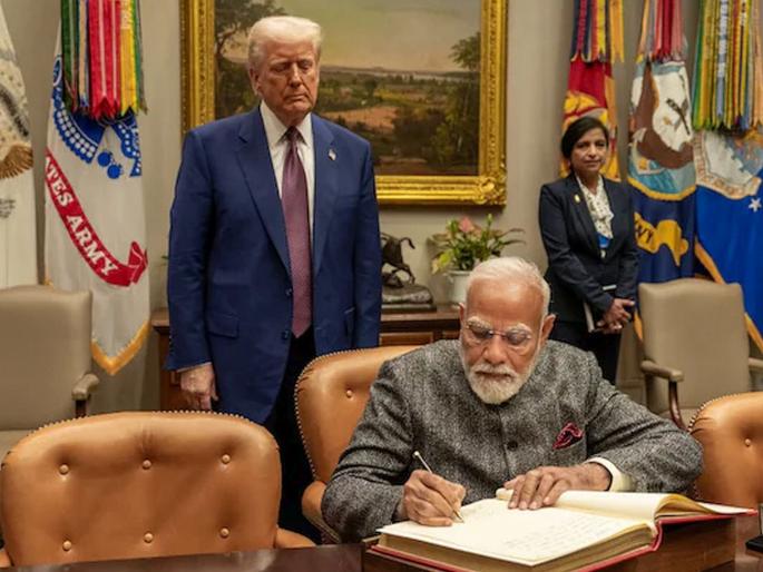America dealt a big blow as soon as Pm Narendra Modi returned to India; Aid worth Rs 1.88 billion was withheld, information by Musk's dodge | मोदी भारतात परतताच अमेरिकेने दिला मोठा झटका? १.८८ अब्ज रुपयांची मदत रोखली, मस्क यांच्या डॉजची माहिती America dealt a big blow as soon as Pm Narendra Modi returned to India; Aid worth Rs 1.88 billion was withheld, information by Musk's dodge | मोदी भारतात परतताच अमेरिकेने दिला मोठा झटका? १.८८ अब्ज रुपयांची मदत रोखली, मस्क यांच्या डॉजची माहिती