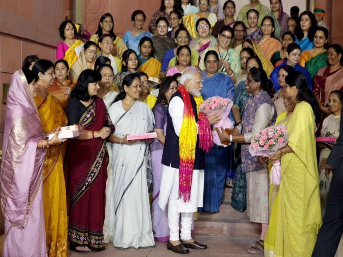 Modi's 'Trump Card' for Women?; Prime Minister Narendra Modi will soon announce a big plan | महिलांसाठी माेदींचे ‘ट्रम्प कार्ड’?; पंतप्रधान लवकरच करणार एका मोठ्या योजनेची घोषणा Modi's 'Trump Card' for Women?; Prime Minister Narendra Modi will soon announce a big plan | महिलांसाठी माेदींचे ‘ट्रम्प कार्ड’?; पंतप्रधान लवकरच करणार एका मोठ्या योजनेची घोषणा