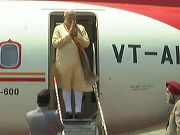 Prime Minister Narendra Modi on a two-day visit to Nepal | पंतप्रधान नरेंद्र मोदी दोन दिवसांच्या नेपाळ दौऱ्यावर Prime Minister Narendra Modi on a two-day visit to Nepal | पंतप्रधान नरेंद्र मोदी दोन दिवसांच्या नेपाळ दौऱ्यावर
