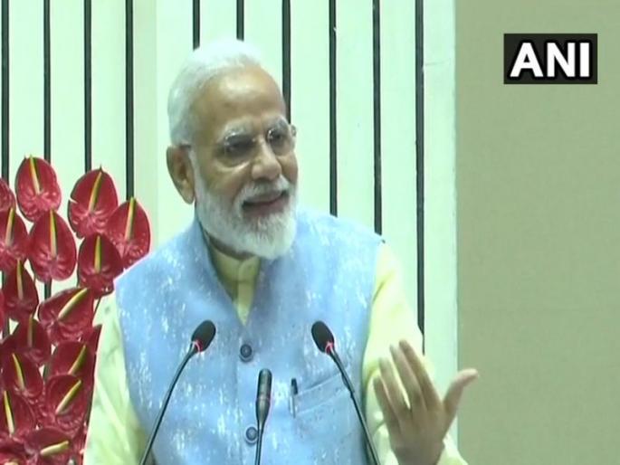 PM Narendra Modi addresses at 'National Youth Festival 2019' in Delhi | तोंडातून निघणारा शब्द बाणासारखा गेला पाहिजे - नरेंद्र मोदी PM Narendra Modi addresses at 'National Youth Festival 2019' in Delhi | तोंडातून निघणारा शब्द बाणासारखा गेला पाहिजे - नरेंद्र मोदी