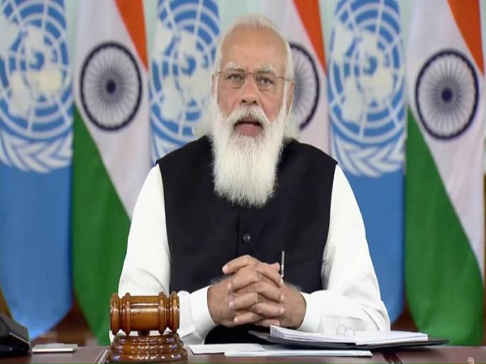 Narendra Modi in UNSC Debate, Oceans are our shared heritage and our maritime routes are lifelines of international trade says pm modi in UNSC | चाचेगिरी आणि दहशतवादासाठी समुद्री मार्गांचा दुरुपयोग, नरेंद्र मोदींनी UNSC मध्ये मांडली 5 तत्वे