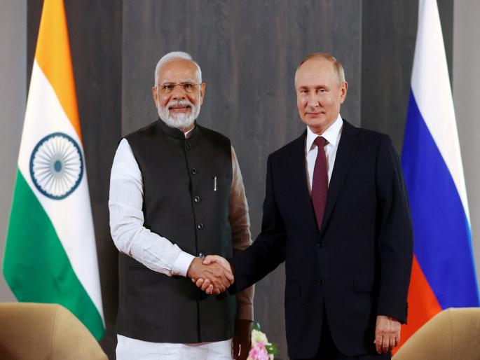 India-Russia Relation: 'India-Russia relations are strong even under Western pressure', Russia's statement mentioning America | 'पाश्चिमात्य दबावातही भारत-रशिया संबंध मजबूत', अमेरिकेचा उल्लेख करत रशियाची मोठी प्रतिक्रिया India-Russia Relation: 'India-Russia relations are strong even under Western pressure', Russia's statement mentioning America | 'पाश्चिमात्य दबावातही भारत-रशिया संबंध मजबूत', अमेरिकेचा उल्लेख करत रशियाची मोठी प्रतिक्रिया