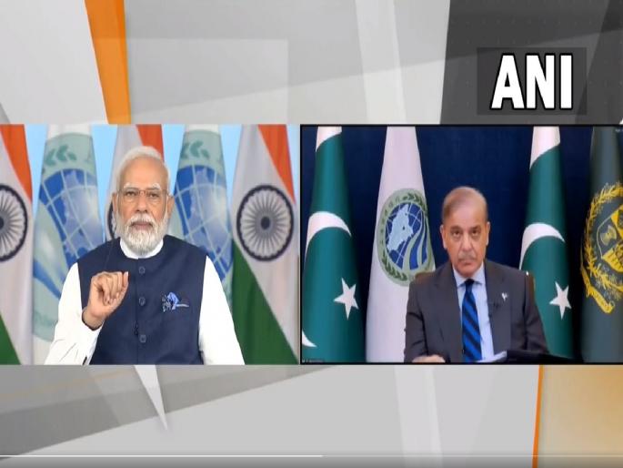 Narendra Modi SCO Summit: 'Terrorism is a threat to global peace', PM Modi tells Pakistan at SCO meeting | ‘दहशतवाद जागतिक शांततेला धोका’, SCO बैठकीत PM मोदींनी पाकिस्तानला सुनावलं Narendra Modi SCO Summit: 'Terrorism is a threat to global peace', PM Modi tells Pakistan at SCO meeting | ‘दहशतवाद जागतिक शांततेला धोका’, SCO बैठकीत PM मोदींनी पाकिस्तानला सुनावलं
