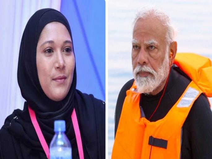 Maldives vs India: Maldivies minister's offensive remarks on PM Modi; After the dispute escalated, the Maldives government slams | मालदीवच्या मंत्र्याची PM मोदींवर आक्षेपार्ह टिप्पणी; वाद वाढल्यानंतर मालदीव सरकारने झापलं... Maldives vs India: Maldivies minister's offensive remarks on PM Modi; After the dispute escalated, the Maldives government slams | मालदीवच्या मंत्र्याची PM मोदींवर आक्षेपार्ह टिप्पणी; वाद वाढल्यानंतर मालदीव सरकारने झापलं...