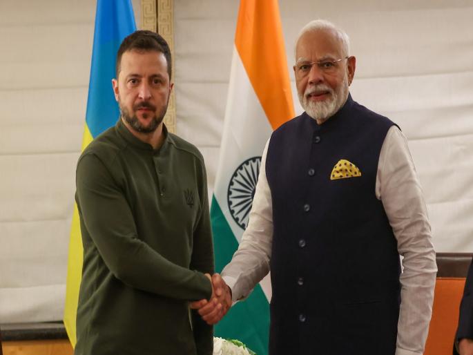 India-Russia-Ukraine : Will the Russia-Ukraine war end? PM Modi and Zelensky meet for the third time in three months | रशिया-युक्रेन युद्ध संपणार का? PM मोदी आणि झेलेन्स्कींची तीन महिन्यांत तिसऱ्यांदा भेट...