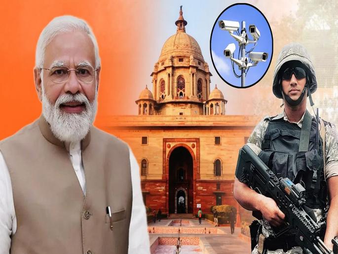 Loksabha Election Result - Commandos in place, 500 CCTV...; Tight security in Delhi ahead of Narendra Modi swearing-in ceremony | जागोजागी कमांडो, ५०० CCTV...; नरेंद्र मोदींच्या शपथविधी सोहळ्यापूर्वी दिल्लीत चोख सुरक्षा