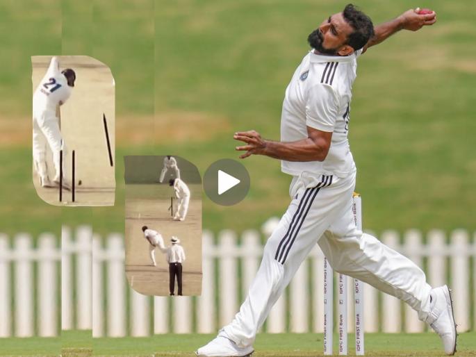 Mohammed Shami Missed Hat Trick During Ranji Trophy Took 3 Wicket In An Over Still Out Of Indian Cricket Team Ajit Agarkar | Mohammed Shami Over Hat Trick : रणजी मॅचमध्ये शमीचा जलवा; 'ओव्हर हॅटट्रिक'सह आगरकरांना कडक रिप्लाय