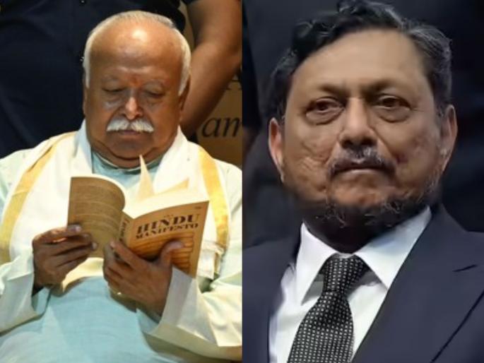 RSS chief Bhagwat receives goodwill visit from former Chief Justice Sharad Bobde | सरसंघचालक भागवत यांनी घेतली माजी सरन्यायाधीश शरद बोबडे यांची सदिच्छा भेट RSS chief Bhagwat receives goodwill visit from former Chief Justice Sharad Bobde | सरसंघचालक भागवत यांनी घेतली माजी सरन्यायाधीश शरद बोबडे यांची सदिच्छा भेट