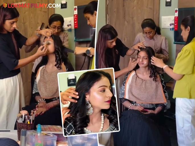 Viral girl Monalisa from Mahakumbh changed her look with makeup, netizens are upset by the look | महाकुंभमधील व्हायरल गर्ल मोनालिसाचं मेकअप करून पालटलं रुपडं, लूक पाहून नेटकरी नाराज Viral girl Monalisa from Mahakumbh changed her look with makeup, netizens are upset by the look | महाकुंभमधील व्हायरल गर्ल मोनालिसाचं मेकअप करून पालटलं रुपडं, लूक पाहून नेटकरी नाराज
