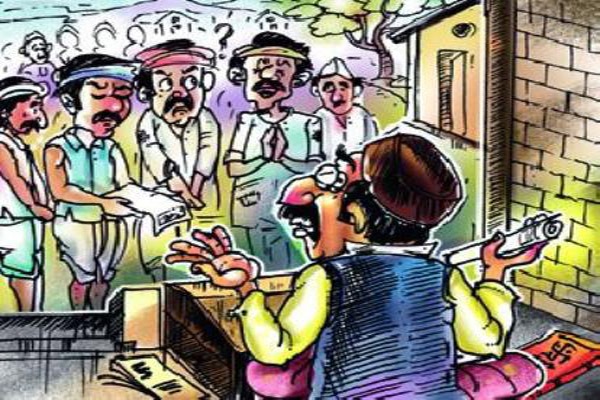 The looting of farmers in the state | राज्यातील सावकारग्रस्त शेतकऱ्यांची पिळवणूक