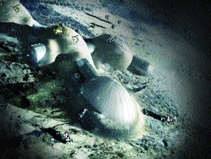 On the Moon, permanent colonies, three-dided buildings will stand | चंद्रावरही होईल कायमस्वरूपी वसाहत, थ्री डी प्रिंटेड इमारती उभ्या राहतील On the Moon, permanent colonies, three-dided buildings will stand | चंद्रावरही होईल कायमस्वरूपी वसाहत, थ्री डी प्रिंटेड इमारती उभ्या राहतील
