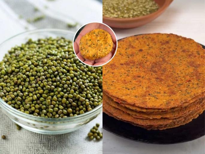 how to make crispy moong dal khakhra at Home healthy evening snacks with moong dal step-by-step moong dal khakhra recipe in Marathi | १५ मिनिटांत करा सालाच्या मूगडाळीचा कुरकुरीत खाकरा! पौष्टिक आणि कुरकुरीत खाकरा लगेच होईल फस्त how to make crispy moong dal khakhra at Home healthy evening snacks with moong dal step-by-step moong dal khakhra recipe in Marathi | १५ मिनिटांत करा सालाच्या मूगडाळीचा कुरकुरीत खाकरा! पौष्टिक आणि कुरकुरीत खाकरा लगेच होईल फस्त
