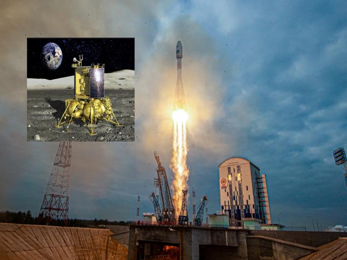 Russia Luna-25 Moon Mission: Big News! Russia's Moon Mission Fails; Luna-25 crash landing on the Moon | मोठी बातमी! रशियाची चंद्र मोहीम अपयशी; Luna-25 ची चंद्रावर क्रॅश लँडिंग Russia Luna-25 Moon Mission: Big News! Russia's Moon Mission Fails; Luna-25 crash landing on the Moon | मोठी बातमी! रशियाची चंद्र मोहीम अपयशी; Luna-25 ची चंद्रावर क्रॅश लँडिंग