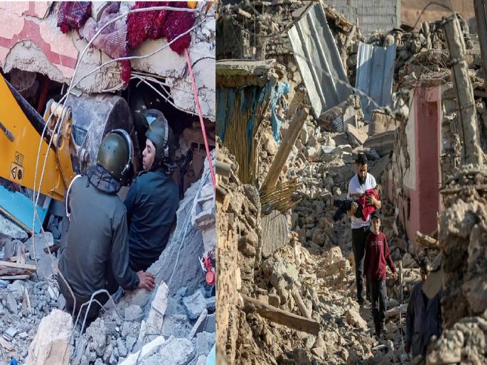 Morocco earthquake: ore than 2,000 dead as tremors felt in several regions, three days of mourning declared | Morocco Earthquake: मोरोक्कोमध्ये भूकंपाचा कहर! मृतांचा आकडा २००० पार, शेकडो घरे जमीनदोस्त Morocco earthquake: ore than 2,000 dead as tremors felt in several regions, three days of mourning declared | Morocco Earthquake: मोरोक्कोमध्ये भूकंपाचा कहर! मृतांचा आकडा २००० पार, शेकडो घरे जमीनदोस्त