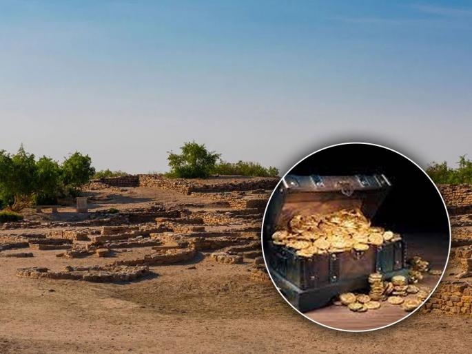 Morodharo: Villagers were digging for 5 years in the hope of gold, secret money, got hold of historical treasure | सोने, गुप्तधनाच्या आशेने ५ वर्षे खोदकाम करत होते ग्रामस्थ, हाती लागला ऐतिहासिक ठेवा   Morodharo: Villagers were digging for 5 years in the hope of gold, secret money, got hold of historical treasure | सोने, गुप्तधनाच्या आशेने ५ वर्षे खोदकाम करत होते ग्रामस्थ, हाती लागला ऐतिहासिक ठेवा