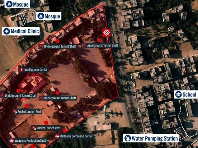 will dismantle Hamas tunnels; The Israeli army made the map | हमासच्या बोगद्यांमध्ये सुरुंग लावून खात्मा करणार; इस्रायली लष्कराने नकाशा बनवला
