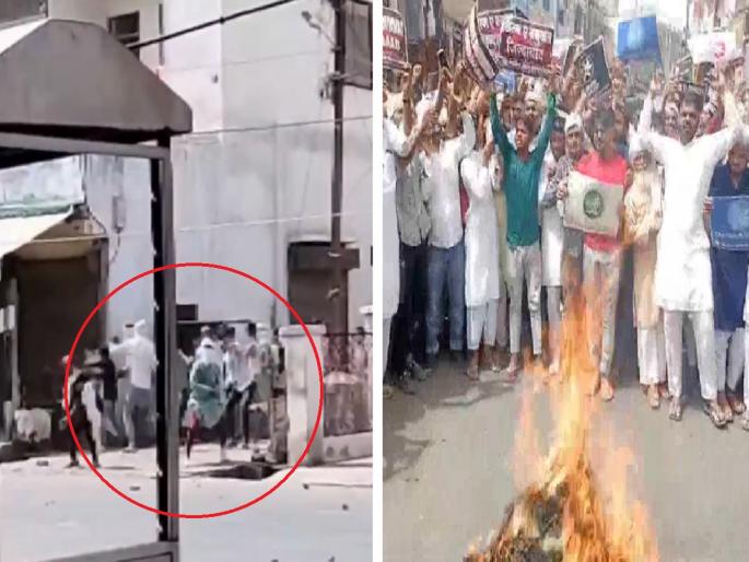 Nupur Sharma, Prophet case: Intense protests from Delhi to Hyderabad; Stone throwing in Prayagraj, police baton charge | Nupur Sharma Prophet remark row: दिल्ली ते हैदराबादपर्यंत तीव्र निदर्शने; प्रयागराजमध्ये दगडफेक, पोलिसांचा लाठीचार्ज Nupur Sharma, Prophet case: Intense protests from Delhi to Hyderabad; Stone throwing in Prayagraj, police baton charge | Nupur Sharma Prophet remark row: दिल्ली ते हैदराबादपर्यंत तीव्र निदर्शने; प्रयागराजमध्ये दगडफेक, पोलिसांचा लाठीचार्ज