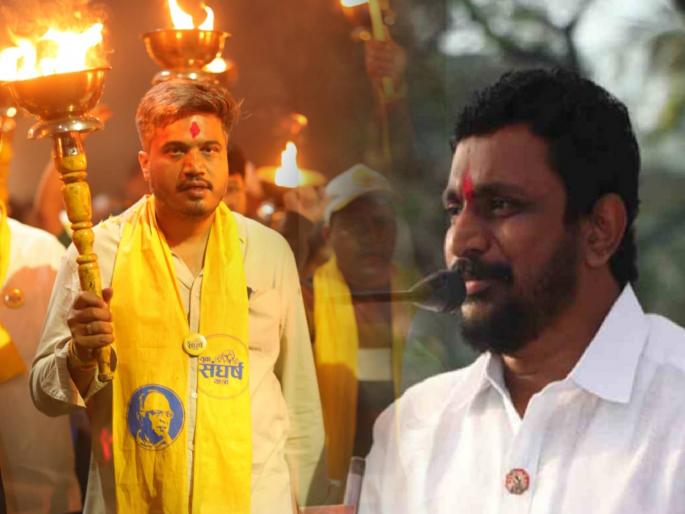 MLA Amol Mitkari criticized Rohit Pawar's Sangharsh Yatra | रोहित पवारांची संघर्ष यात्रा नव्हे तर बालमित्र घेऊन निघालेले मंडळ - अमोल मिटकरी MLA Amol Mitkari criticized Rohit Pawar's Sangharsh Yatra | रोहित पवारांची संघर्ष यात्रा नव्हे तर बालमित्र घेऊन निघालेले मंडळ - अमोल मिटकरी