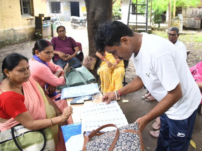 Cashew, almond, pistachio and Sherni Bai...; Even the officials were shocked to see the voter list! What is the reason behind the strange names? | काजू, बदाम, पिस्ता आणि शेरनी बाई...; मतदार यादी पाहून अधिकारीही झाले थक्क! हटके नावांमागे कारण काय? Cashew, almond, pistachio and Sherni Bai...; Even the officials were shocked to see the voter list! What is the reason behind the strange names? | काजू, बदाम, पिस्ता आणि शेरनी बाई...; मतदार यादी पाहून अधिकारीही झाले थक्क! हटके नावांमागे कारण काय?