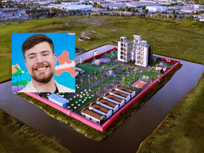 YouTuber MrBeast built a city to make videos, spent ₹ 119 crores | कोण आहे हा YouTuber? व्हिडिओ बनवण्याासाठी उभारले शहर, खर्च केले ₹ 119 कोटी