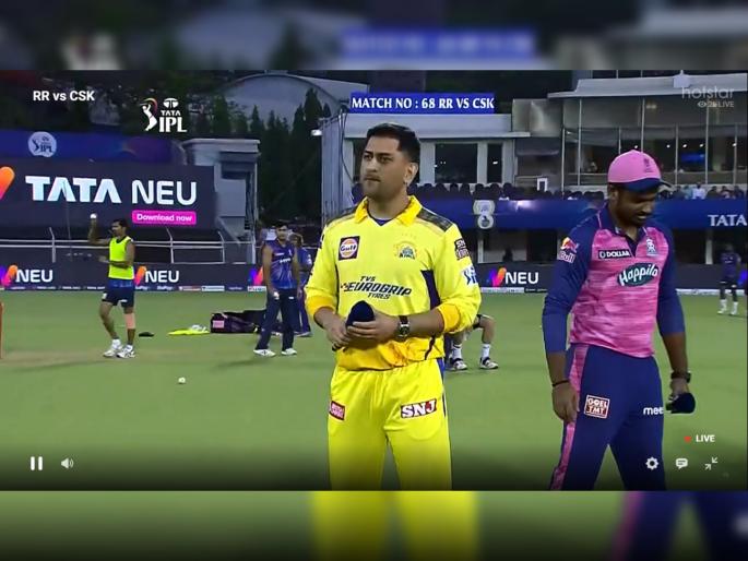 IPL 2022 CSK vs RR Live Updates : MS Dhoni will come back next year to play for CSK. “It will be unfair to not to say thank you to Chennai,” says MSD Watch Video  | MS Dhoni IPL 2022, CSK vs RR Live Updates : ... तर चेन्नईच्या चाहत्यांवर अन्याय होईल!; महेंद्रसिंग धोनीने स्टाईलमध्ये सांगितले, Definitely IPL 2023 खेळणार!, Video
