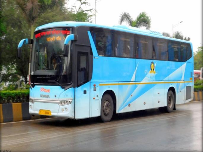 Break at Shivneri on Nashik-Pune highway; On the 'Shivshahi' passenger traffic | नाशिक-पुणे महामार्गावर ‘शिवनेरी’ला ब्रेक; ‘शिवशाही’ वर  प्रवाशी वाहतूकीची दारोमदार