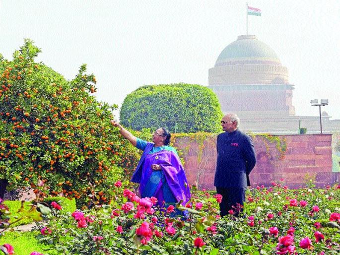 The Mughal Gardens in Rashtrapati Bhavan open to all | राष्ट्रपती भवनातील मुघल गार्डन आजपासून सर्वांना खुले The Mughal Gardens in Rashtrapati Bhavan open to all | राष्ट्रपती भवनातील मुघल गार्डन आजपासून सर्वांना खुले