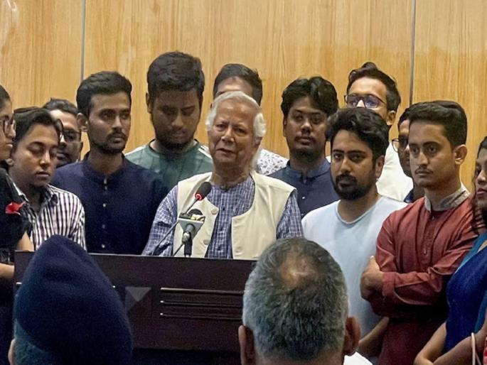 Muhammad Yunus-Led Interim Govt Sworn In — A Look At Key Members Leading Bangladesh's Transition, Student, Leaders, Former Foreign Secretary, jurist, general, cleric | बांगलादेशात अंतरिम सरकार स्थापन; जाणून घ्या, आंदोलक विद्यार्थ्यांसह कोणाकोणाचा समावेश? Muhammad Yunus-Led Interim Govt Sworn In — A Look At Key Members Leading Bangladesh's Transition, Student, Leaders, Former Foreign Secretary, jurist, general, cleric | बांगलादेशात अंतरिम सरकार स्थापन; जाणून घ्या, आंदोलक विद्यार्थ्यांसह कोणाकोणाचा समावेश?