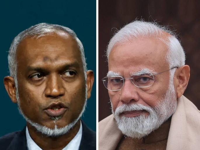 Maldives India second core group meeting today about return of Indian soldiers | मालदीवमधून भारतीय सैनिकांना मायदेशी परतावे लागणार का? मुइज्जूंचे शिष्टमंडळ भारतात दाखल Maldives India second core group meeting today about return of Indian soldiers | मालदीवमधून भारतीय सैनिकांना मायदेशी परतावे लागणार का? मुइज्जूंचे शिष्टमंडळ भारतात दाखल