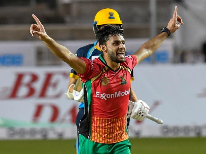 CPL 2020 : Babardos Tridents 27 for 8 from 12 overs against Guyana Amazon Warriors; Amazon won by 8 wickets | CPL 2020 : 27 धावांत 8 फलंदाज माघारी परतले; अफगाणिस्तानच्या गोलंदाजानं कमालच केली