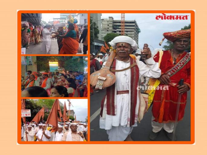 Today sant dnyaneshwar palkhi and sant tukaram palkhi stays in Pune | "विठ्ठलनामाचा गजर, गरजे अवघे शहर"; आज माऊली अन् तुकोबांचा पुण्यात मुक्काम Today sant dnyaneshwar palkhi and sant tukaram palkhi stays in Pune | "विठ्ठलनामाचा गजर, गरजे अवघे शहर"; आज माऊली अन् तुकोबांचा पुण्यात मुक्काम