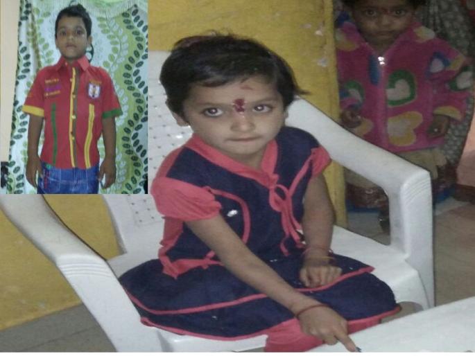 Sister brother's play is near the temple and the tragic end | मंदिराजवळ खेळत असलेल्या बहिण भावाचा कुंडात पडून दुखद अंत Sister brother's play is near the temple and the tragic end | मंदिराजवळ खेळत असलेल्या बहिण भावाचा कुंडात पडून दुखद अंत