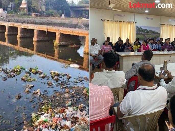 Pimpri Chinchwad The Mula River Improvement Project has started and now it's a farce of suggestions and actions | अजबच..! मुळा नदी सुधार प्रकल्प सुरू झाला आणि आता सूचना-हरकतींचा फार्स Pimpri Chinchwad The Mula River Improvement Project has started and now it's a farce of suggestions and actions | अजबच..! मुळा नदी सुधार प्रकल्प सुरू झाला आणि आता सूचना-हरकतींचा फार्स
