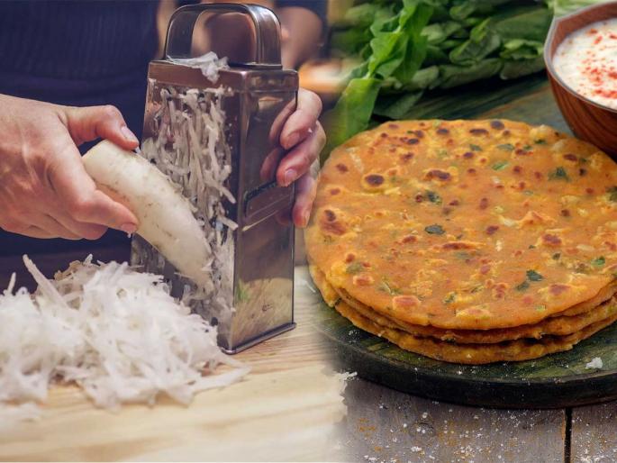 Perfect recipe to improve digestion - Radish parathas for breakfast, a delicious way to keep your stomach clean | पचन सुधारण्यासाठी एकदम परफेक्ट रेसिपी - नाश्त्याला मुळ्याचे पराठे, पोट साफ ठेवण्याचा चविष्ट मार्ग