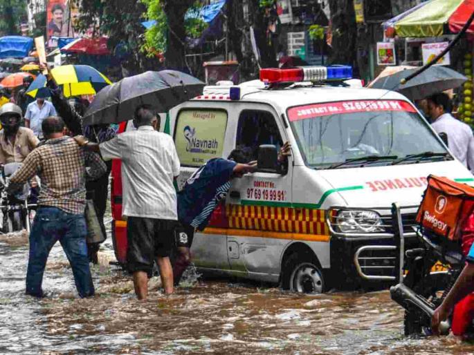 mumbai heavy showers in mumbai mulund bhandup east suburbs | Mumbai Rain: मुंबईच्या पूर्व उपनगरात तुफान पाऊस; भांडूप, मुलुंडमध्ये रस्त्याला आलं नदीचं रुप! mumbai heavy showers in mumbai mulund bhandup east suburbs | Mumbai Rain: मुंबईच्या पूर्व उपनगरात तुफान पाऊस; भांडूप, मुलुंडमध्ये रस्त्याला आलं नदीचं रुप!
