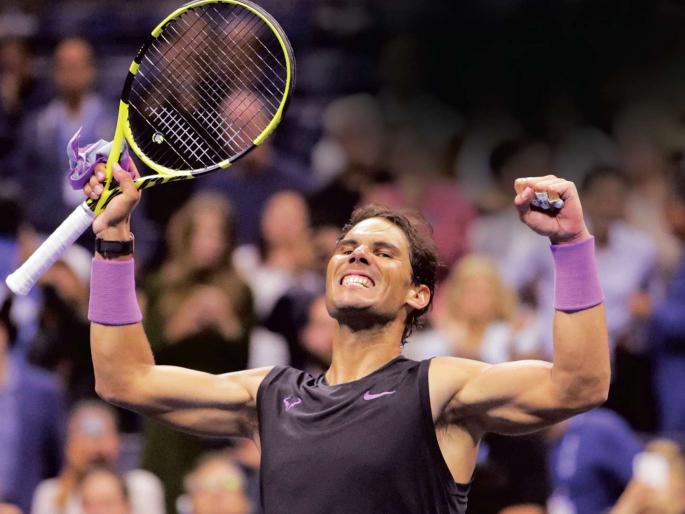 Rafael Nadal won the 19th Grand Slam title | राफेल नदालच्या आवाक्यात आले १९ वे विक्रमी ग्रँडस्लॅम जेतेपद Rafael Nadal won the 19th Grand Slam title | राफेल नदालच्या आवाक्यात आले १९ वे विक्रमी ग्रँडस्लॅम जेतेपद