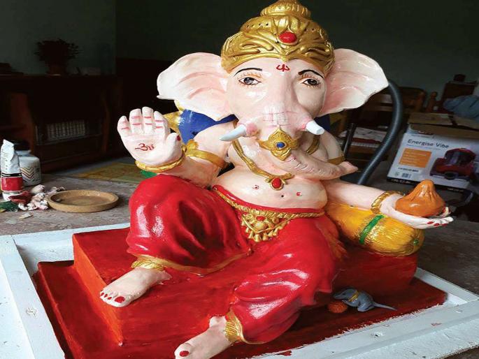 Eco-friendly Ganesh Festival celebrates in England! | इंग्लंडमध्ये पर्यावरणपूरक गणेशोत्सव उत्साहात! Eco-friendly Ganesh Festival celebrates in England! | इंग्लंडमध्ये पर्यावरणपूरक गणेशोत्सव उत्साहात!